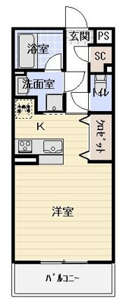 リベルタ芝の間取り画像