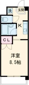 ジナ東海Ⅱの間取り画像