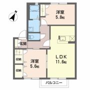 グリーンヒルズⅢの間取り画像