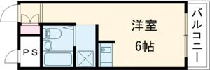 ルミエール有瀬の間取り画像