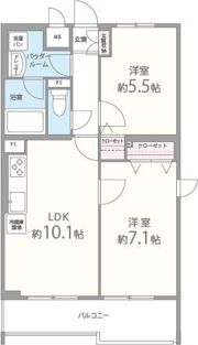 エスポアール西大路の間取り画像