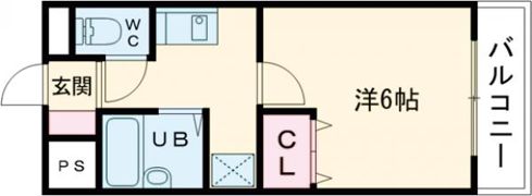 ベルゲンハイツ明石の間取り画像
