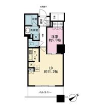ザ・パークハウス西新宿タワー60の間取り画像