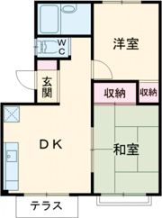 メゾンド紫の間取り画像