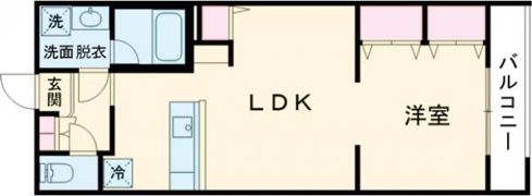 KLEIS前橋本町の間取り画像