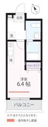 ハーミットクラブハウス上大岡III（仮）の間取り画像
