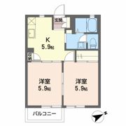 アンシャンテの間取り画像