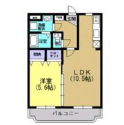 プランドール広木の間取り画像