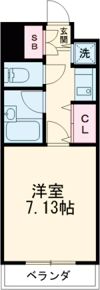 ネオハイツ佐世保の間取り画像