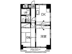 パークハイツ芦山の間取り画像