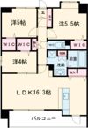 LIBTH菊陽の間取り画像