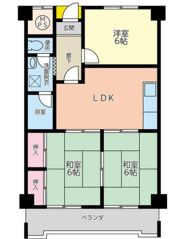 第一グリーンハイツ松縄の間取り画像