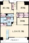 LIBTH菊陽の間取り画像