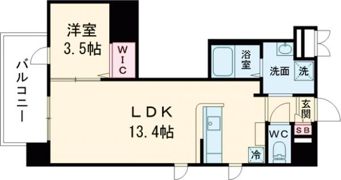行橋センタービルの間取り画像