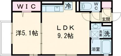 ラ・フォンテ久米田の間取り画像