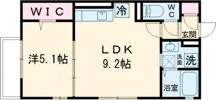 ラ・フォンテ久米田の間取り画像