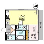 アクシス北野田の間取り画像