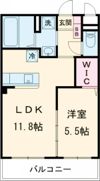 ハイム妙見Ⅱの間取り画像