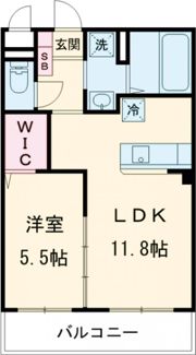 ハイム妙見Ⅱの間取り画像