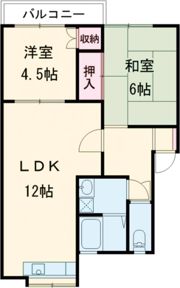 Tコーポの間取り画像