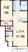 仮称)エスカレント上峰 Aの間取り画像