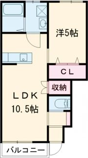 仮称）エスカレント上峰 Aの間取り画像