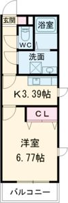 Walea Hale大江の間取り画像