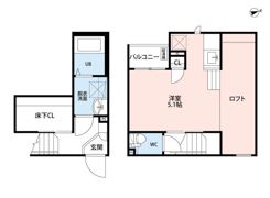 CB春日部レーベンの間取り画像