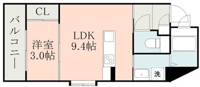 LinkFelice荒田の間取り画像