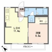 fragranceみゆきの間取り画像