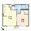 fragranceみゆきの間取り画像