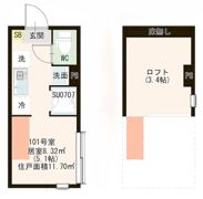 Maison Bonheur 上井草の間取り画像