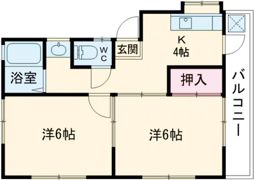 グリーンハウスの間取り画像