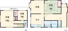 森町戸建ての間取り画像