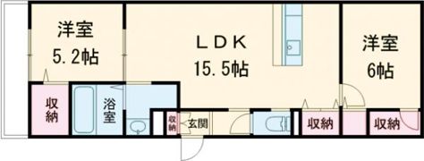 プリンスポートの間取り画像