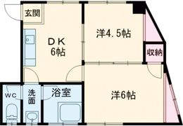 やすらぎビルの間取り画像