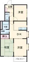 シャトレー新町の間取り画像