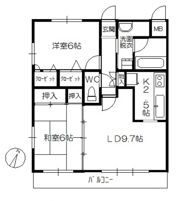 ドルチェとうすいの間取り画像