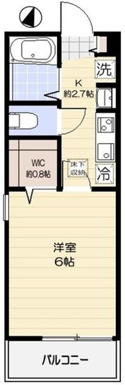 ベラージュの間取り画像