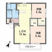 ディアスタウン A棟の間取り画像