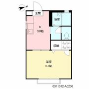 クレアール青山の間取り画像