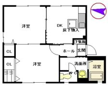 フォレスト Ⅰ棟の間取り画像