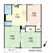 グリーンプラザ鶴見 B棟の間取り画像