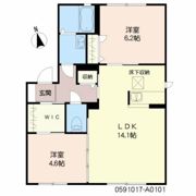 SKガーデン A棟の間取り画像