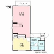マノア B棟の間取り画像