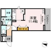 メラヴィリア西町の間取り画像