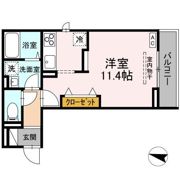 メラヴィリア西町の間取り画像