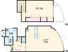 ミューズエリアの間取り画像