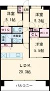 LIBTH原水の間取り画像
