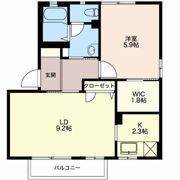 メゾンルミエール Aの間取り画像